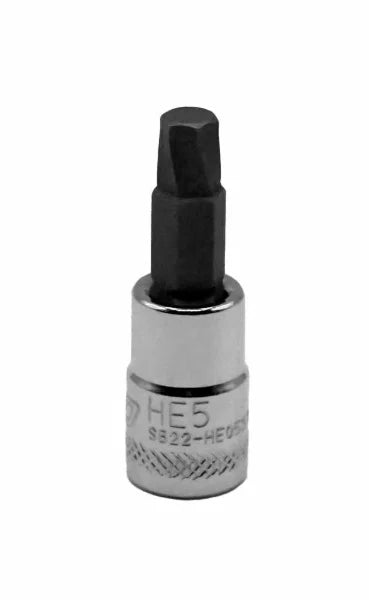 BOXO 1/4" Hex Extractor Bit Sockets (H2 - H6)