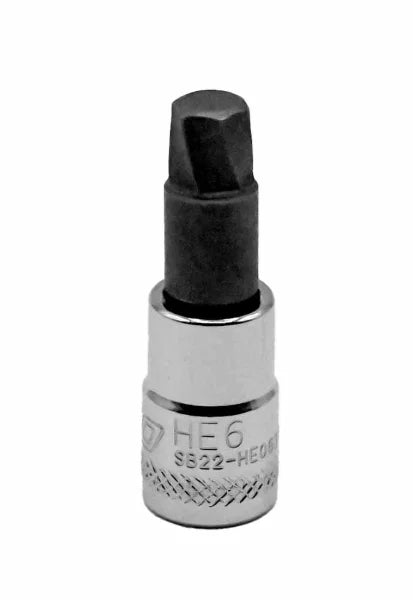 BOXO 1/4" Hex Extractor Bit Sockets (H2 - H6)