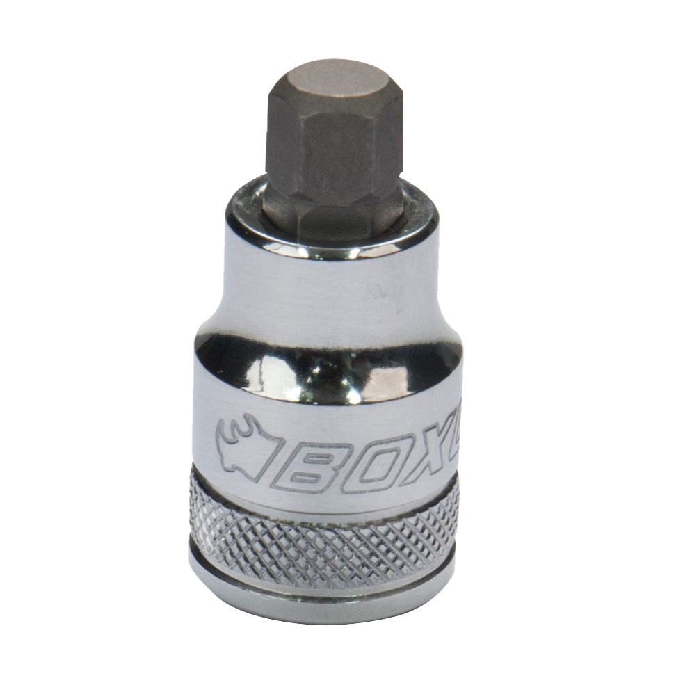 BOXO 3/8" Super Stubby Hex Bit Sockets - Sizes H4 to H12