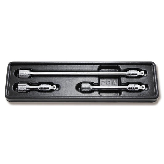 Ko-ken 3Pc 3/8" Locking Wobble-Fix Extension Bar Set