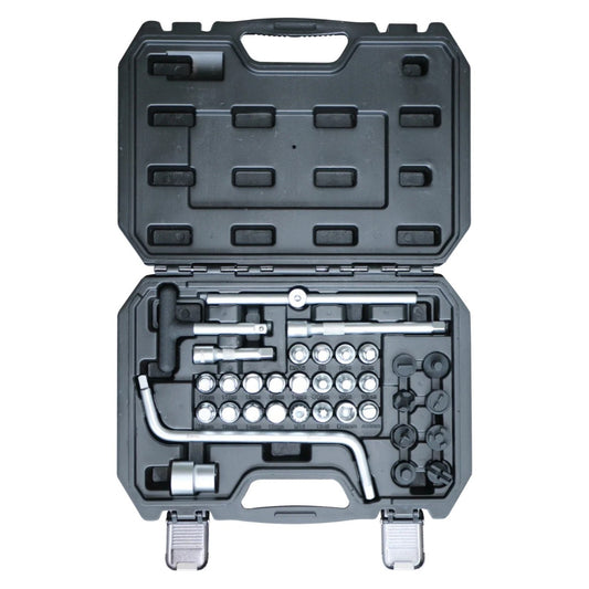 POWERHAND 34Pc Master Oil Drain Plug Key Set