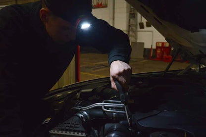 POWERHAND Rechargeable Auto Sensor Cob Head Lamp