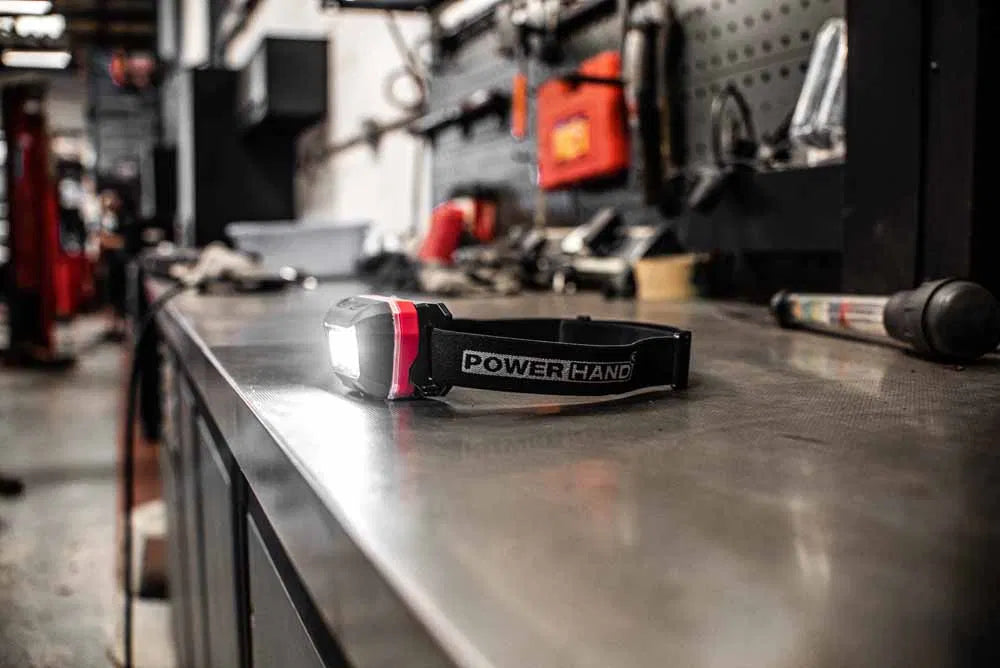 POWERHAND Rechargeable Auto Sensor Cob Head Lamp