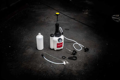 POWERHAND 3L Brake Fluid Bleeder with 1L Waste Bottle