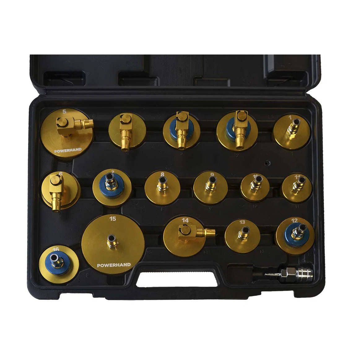 POWERHAND 17Pc Brake Bleeder Cap Set