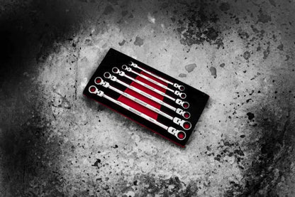 POWERHAND 6Pc XL Flex Head Ratcheting Spanner Set
