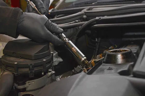 POWERHAND 3Pc 3/8" Magnetic Universal Joint Spark Plug Socket Set