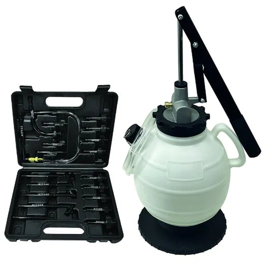 POWERHAND Manual 7.5L ATF OIL Dispenser with 18Pcs Refill Adapter