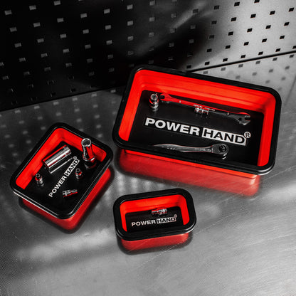 POWERHAND 3Pc Magnetic Foldable Tray Set