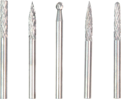 POWERHAND Tungsten Carbide Burr Set - 3mm Shank