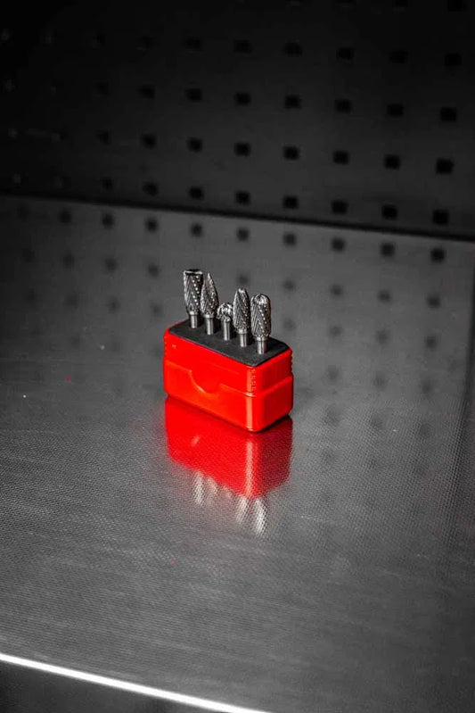 POWERHAND Tungsten Carbide Burr Set - 6mm Shank
