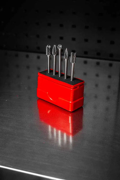 POWERHAND XL Tungsten Carbide Burr Set - 6mm Shank