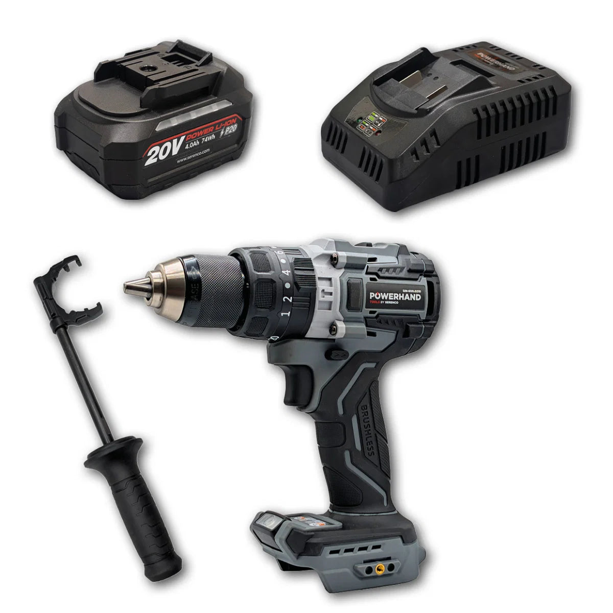 POWERHAND 20V Cordless Impact Drill 150Nm - KIT