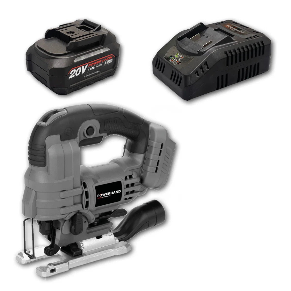 POWERHAND 20V Cordless Jigsaw - KIT