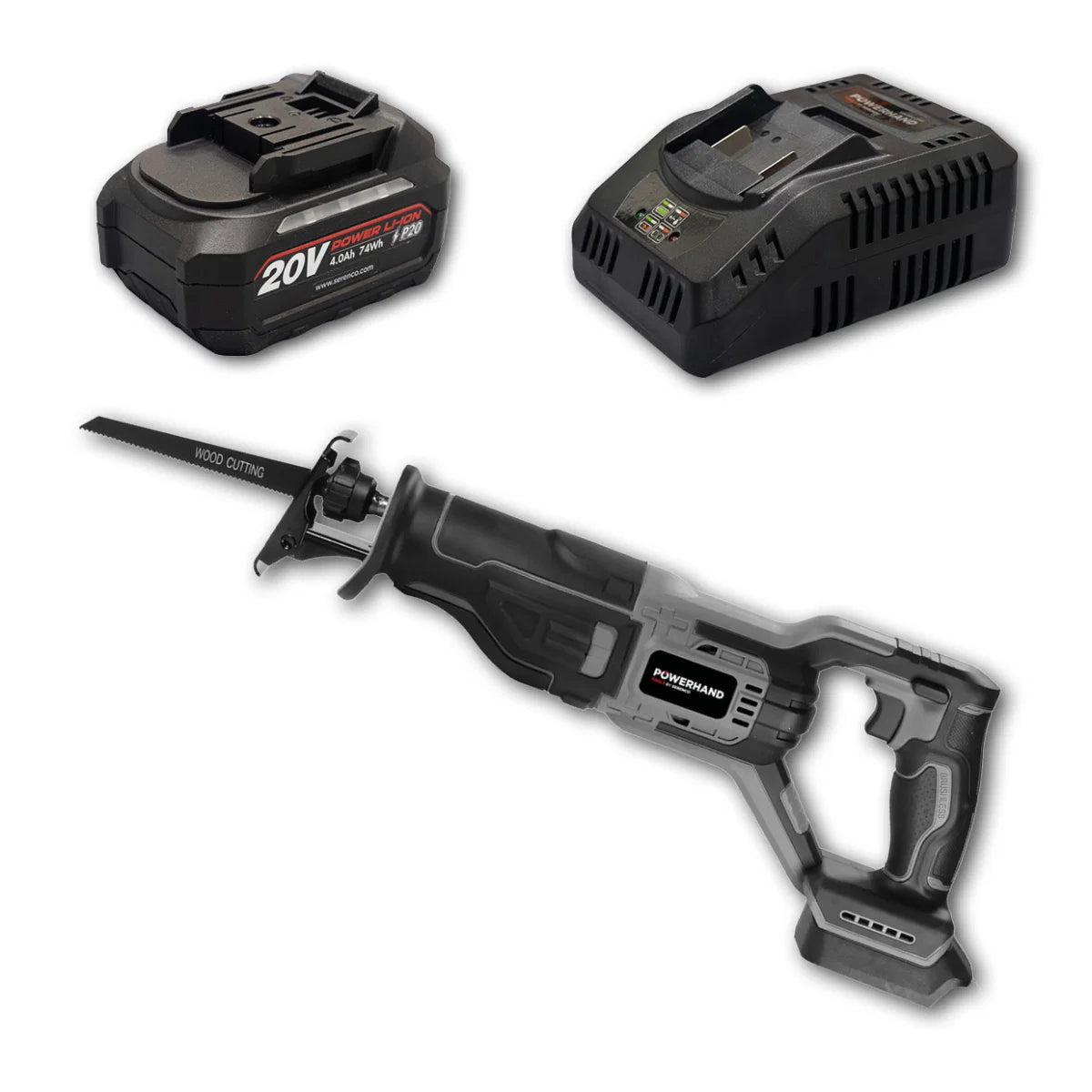 POWERHAND 20V Reciprocating Saw - KIT