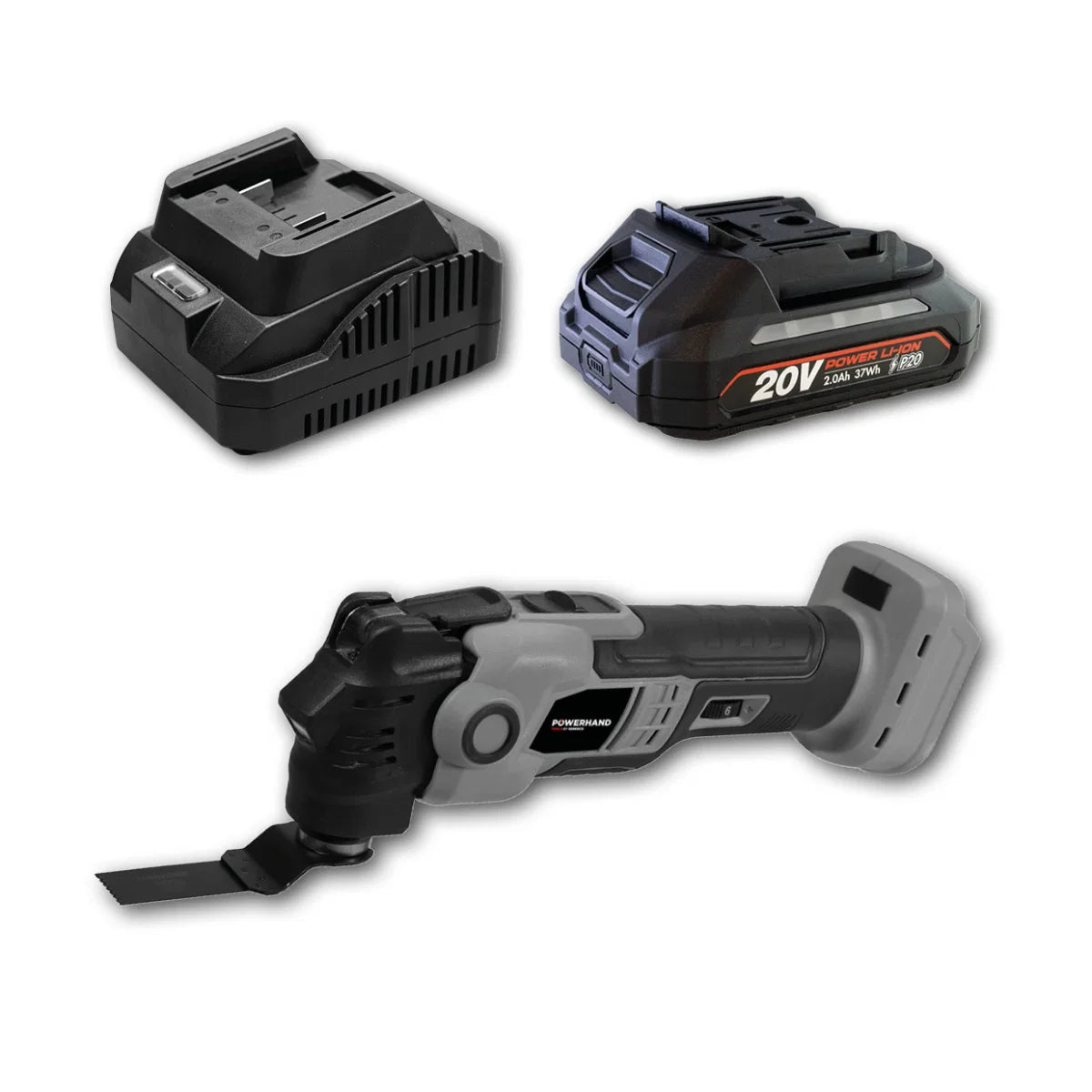 POWERHAND 20V Cordless Multi Tool - KIT