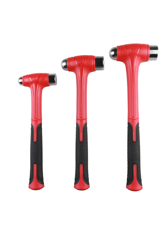 POWERHAND 3Pc Steel Hammer Face & Pein Set