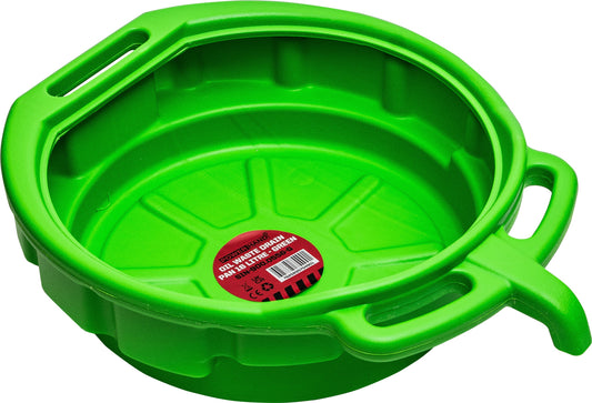POWERHAND 16L Oil Waste Drain Pan - Black or Green
