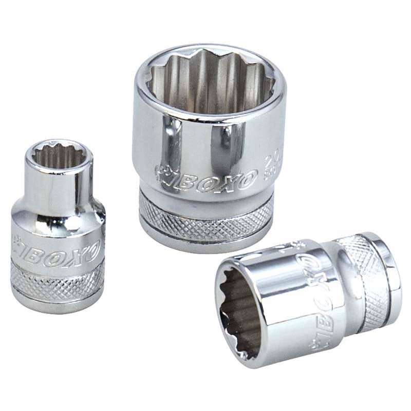 1/4" Dr. 12PT Socket - (4-14mm)-Boxo-Equipment