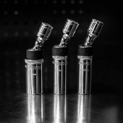 BOXO 6Pc 3/8" Dr 12Pt Thin Wall & Magnetic Swivel Spark Plug Set