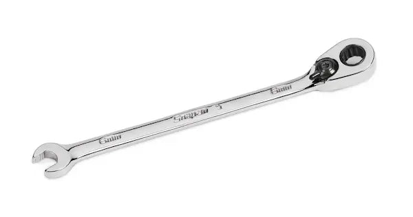 Snap-on 15mm 12-Point Metric Flank Drive® Plus Ratcheting Box/Open-End Combination Wrench
