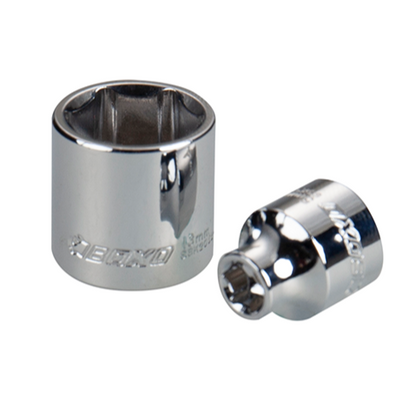 BOXO 1/4" 6PT Low Profile Sockets (5mm - 13mm)