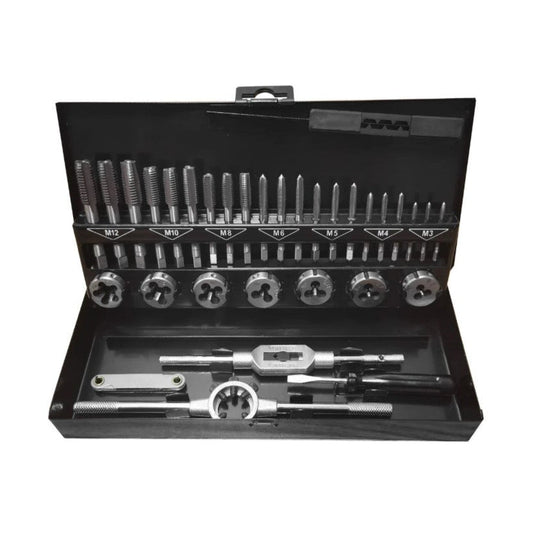 POWERHAND 32Pc Metric Tap & Die Set - M3-M12