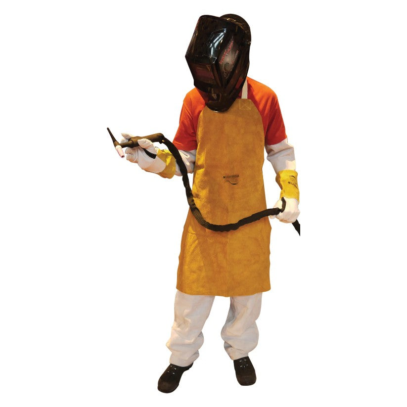 BOXO Texas Leather Welders Apron