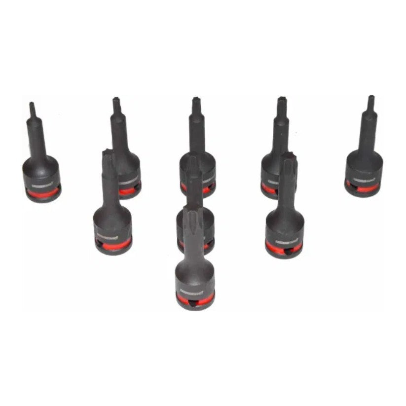 POWERHAND 3/8" Torx Impact Socket Rail (T10 - T50)