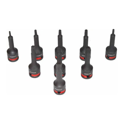 POWERHAND 3/8" Torx Impact Socket Rail (T10 - T50)