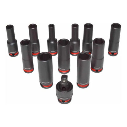 POWERHAND 3/8" Deep Impact Socket Rail (6mm - 16mm)