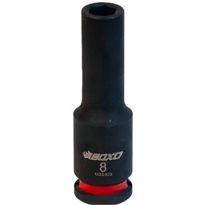 BOXO 3/8" Deep Impact Socket - Sizes 8mm to 24mm