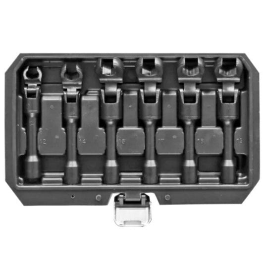 POWERHAND 6Pc Long Flex-Head Crows Foot Wrench Set