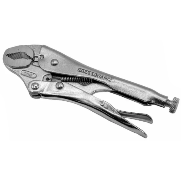 POWERHAND 7" Curved Jaw with wire cutter