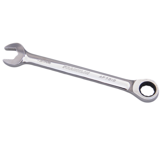 FRANKLIN GearF Grip4+ 12pt Combination Ratchet Spanners (10mm - 19mm)