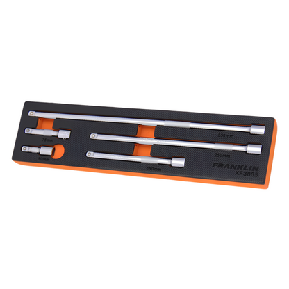 FRANKLIN XF 5Pc Extension Bar Set 3/8" dr
