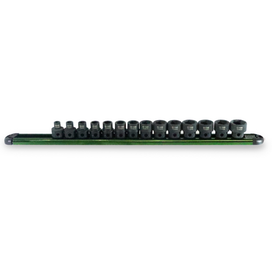 ToolTruck 14pc 3/8 Drive Socket Set Low Profile with Hex Shank 6-19mm