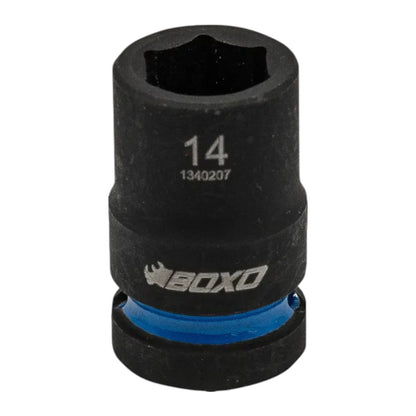 BOXO 18Pc 1/2" Shallow Impact Socket Set (10mm - 32mm)