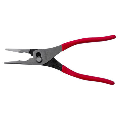 BOXO 9.5" Spring Loaded Slip Joint Long Nose Pliers