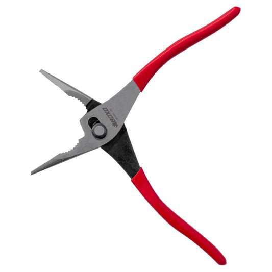 BOXO 9.5" Spring Loaded Slip Joint Long Nose Pliers