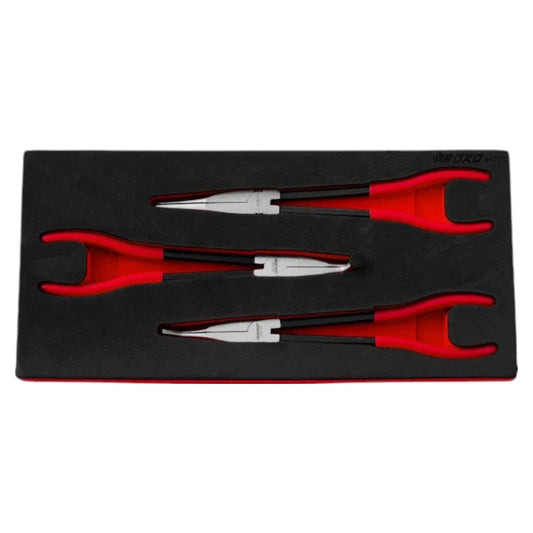 BOXO 3Pc 11" Long Nose Pliers Set