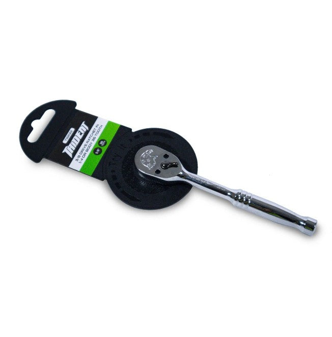 TRIDENT 3/8" 36T Power Ratchet with 1/4" Body