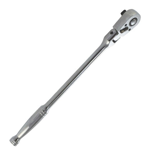 TRIDENT 1/2" 48T Flex Head Reversible Long Ratchet
