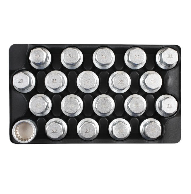 Laser 20Pc Locking Wheel Nut Key Set (VAG, Porsche)