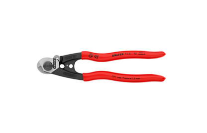 KNIPEX Wire Rope Cutter - 190mm Ø2.5/4/5/7mm