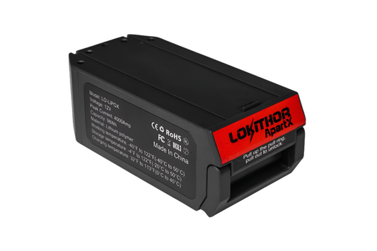LOKITHOR Additional Batteries for LT-APARTX Housing - 2500amp & 4000amp Options Available