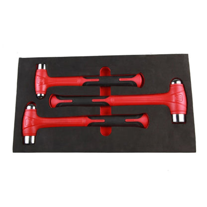 POWERHAND 3Pc Steel Hammer Face & Pein Set