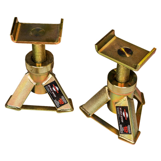 HURRICANE 12T Zinc Coated Axle Stands - Pair