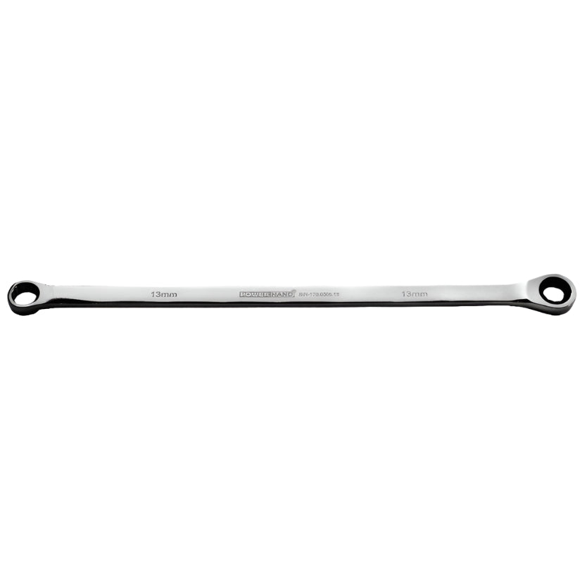 POWERHAND XL Double Ring Ratchet/Fixed Spanner 8mm-19mm
