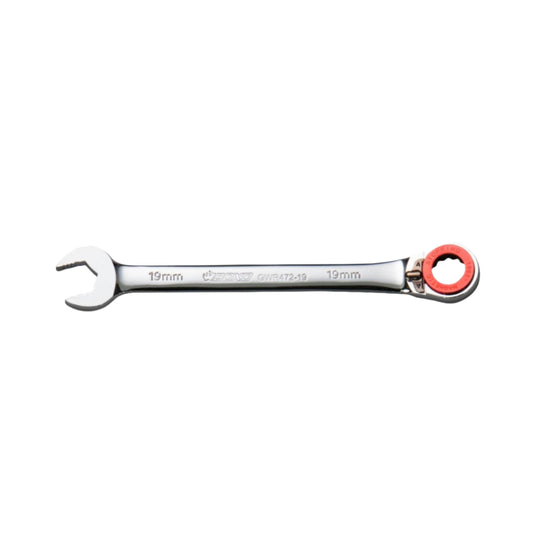 BOXO 100T Ratcheting Combination Spanners with Magnetic Stop Ring - Sizes 8mm to 19mm